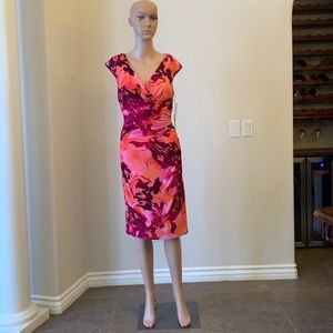New Americanliving pink floral dress